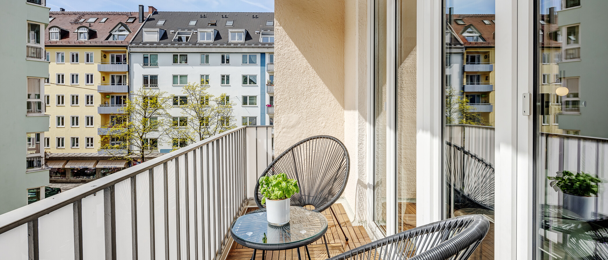 appartamento München Maxvorstadt - Universitätsviertel 02 balcone 5930