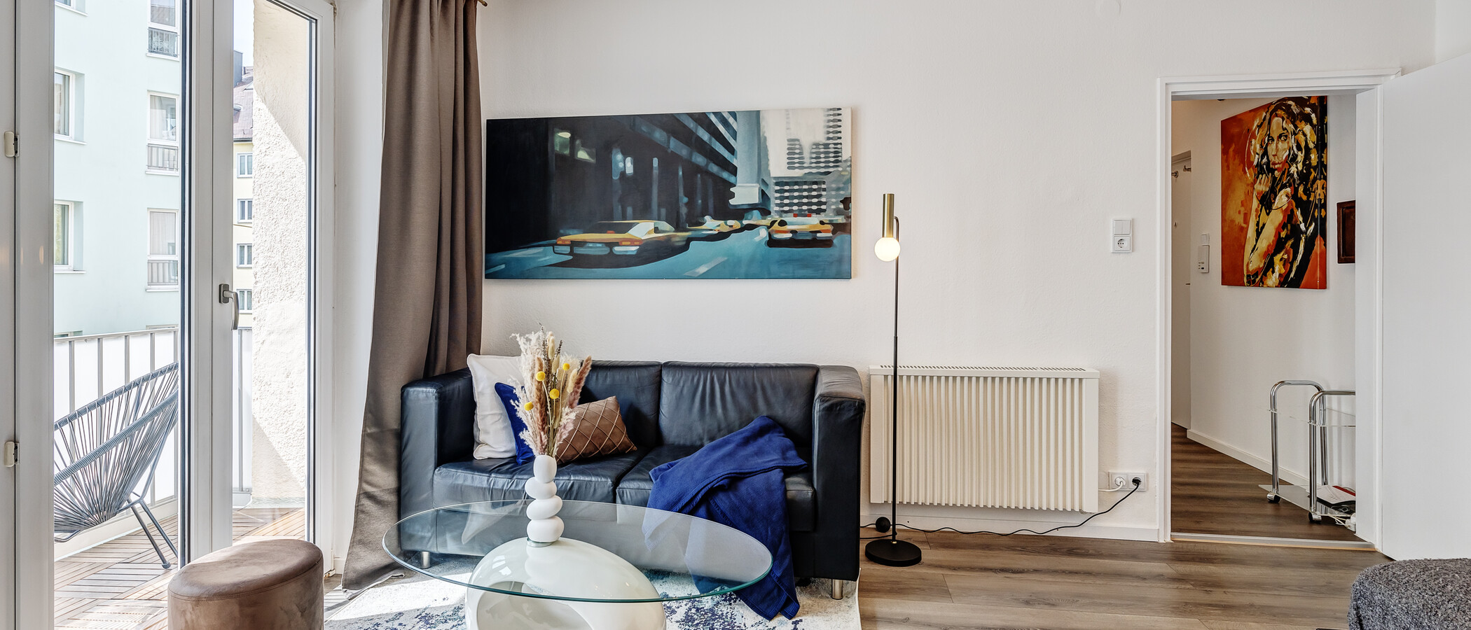 appartamento München Maxvorstadt - Universitätsviertel 02 zona living 5930