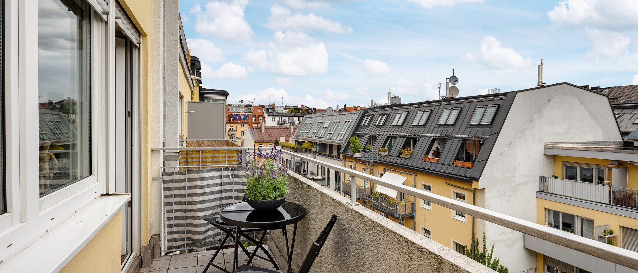 appartamento München Glockenbachviertel 02 balcone 5936