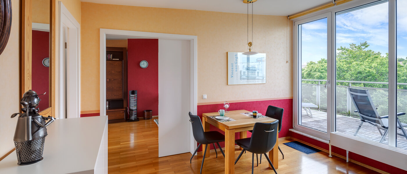 attico con terrazzo München Sendling-Westpark 01 zona pranzo 5946