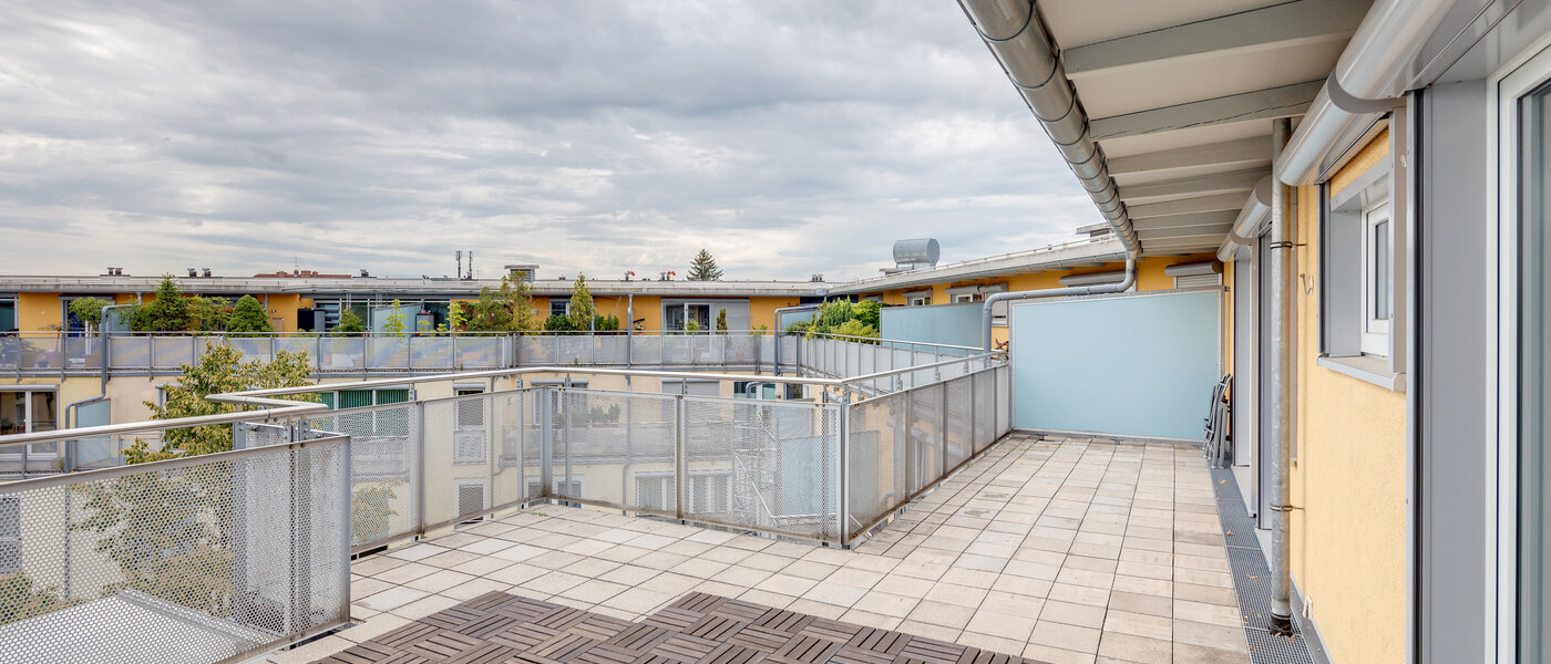 attico con terrazzo München Sendling-Westpark 02 2° terrazza sul tetto 5946