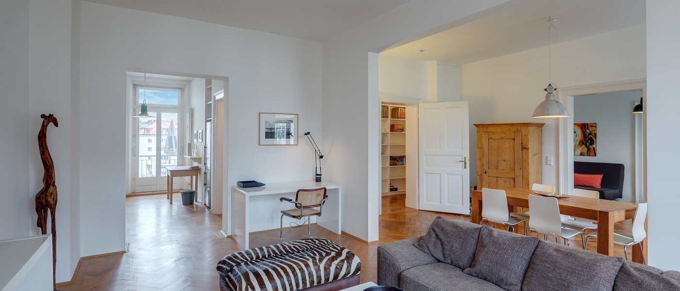 appartamento München Isarvorstadt 03 zona living 5949