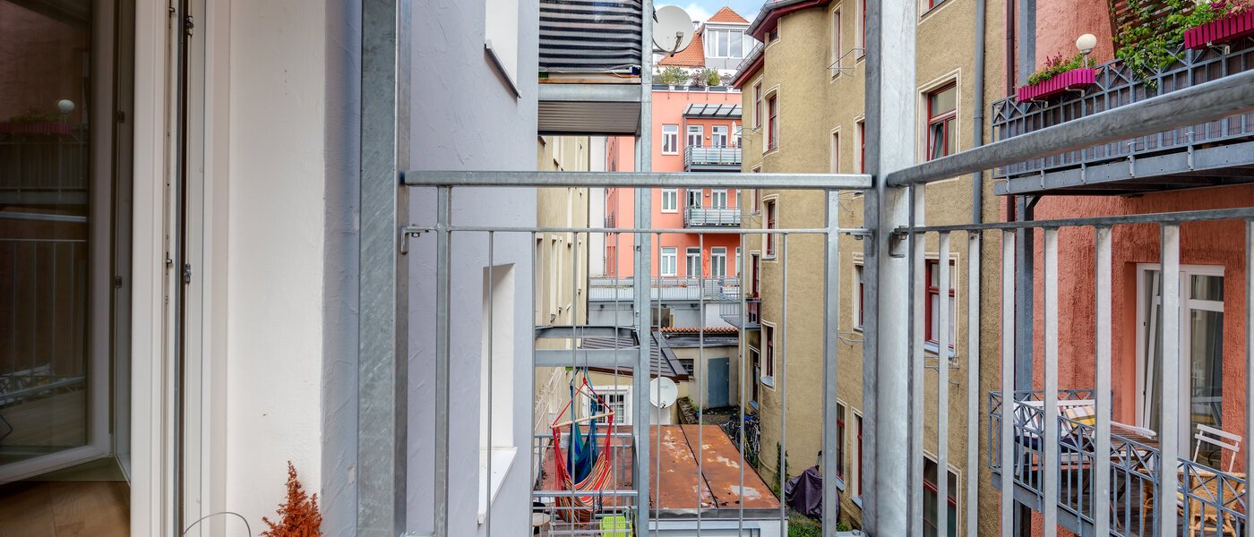 appartamento München Schwabing 02 balcone 5987