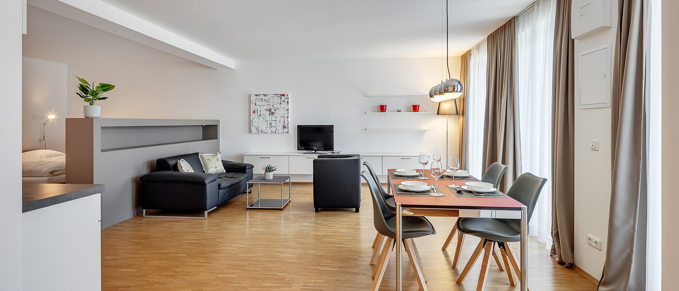 appartamento München Großhadern 01 zona living 6001