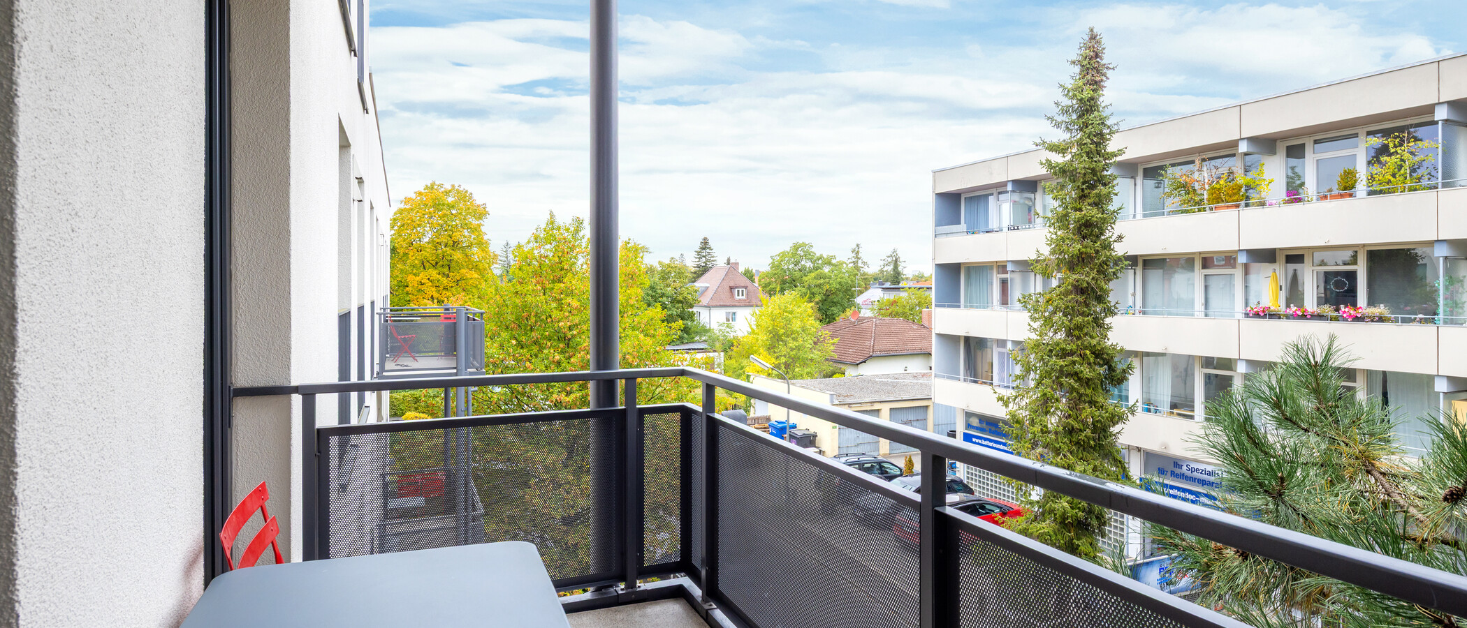 appartamento München Großhadern 02 balcone 6004