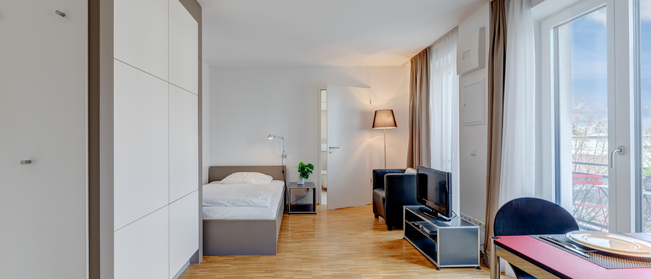 abitazione München Großhadern 02 zona living 6006