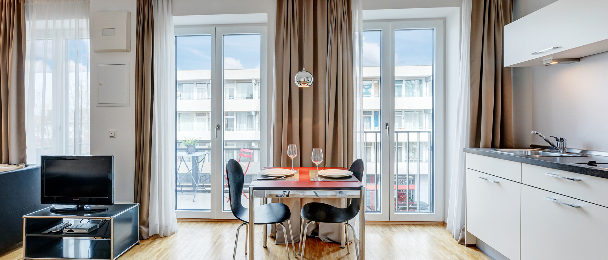 abitazione München Großhadern 04 zona living 6006