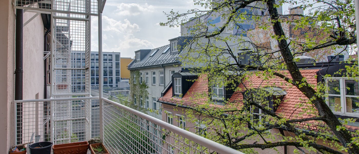 appartamento München Maxvorstadt - Universitätsviertel 03 balcone 6047