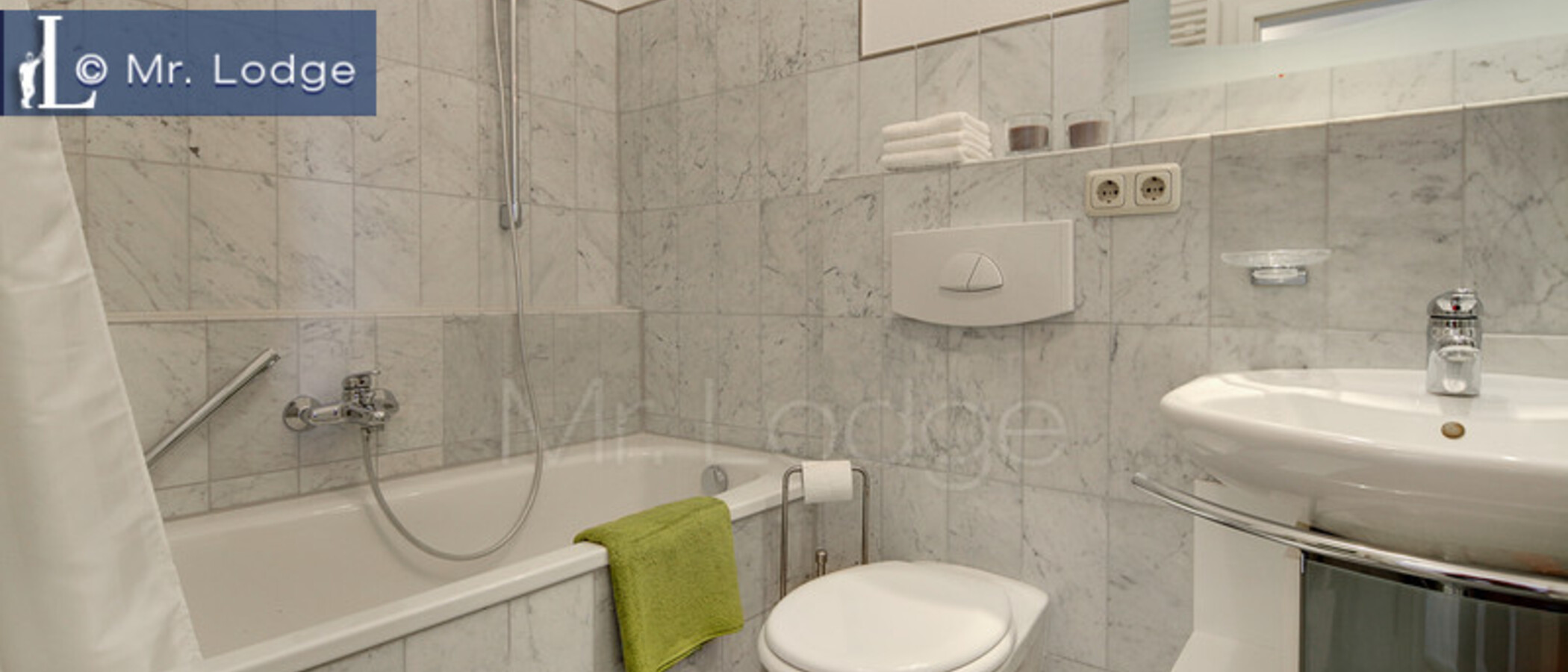 appartamento München Alte Heide 01 bagno 6057