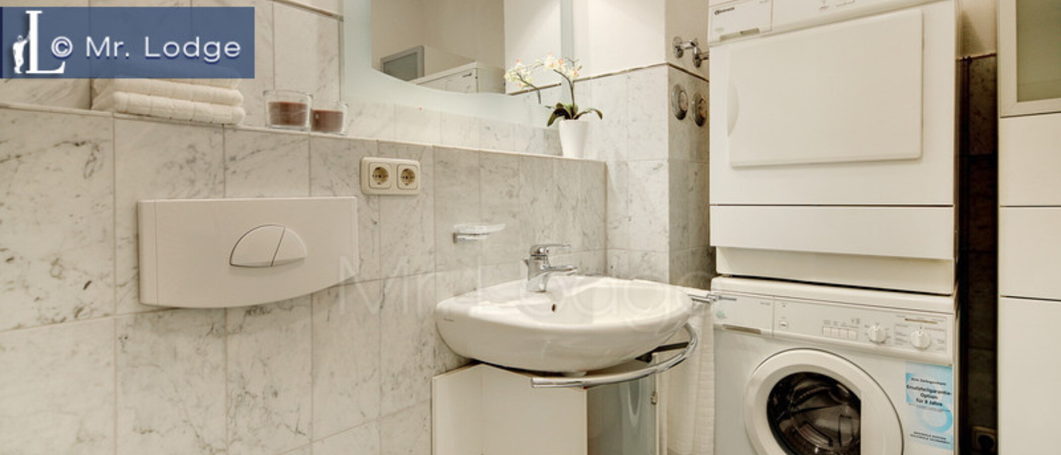 appartamento München Alte Heide 03 bagno 6057