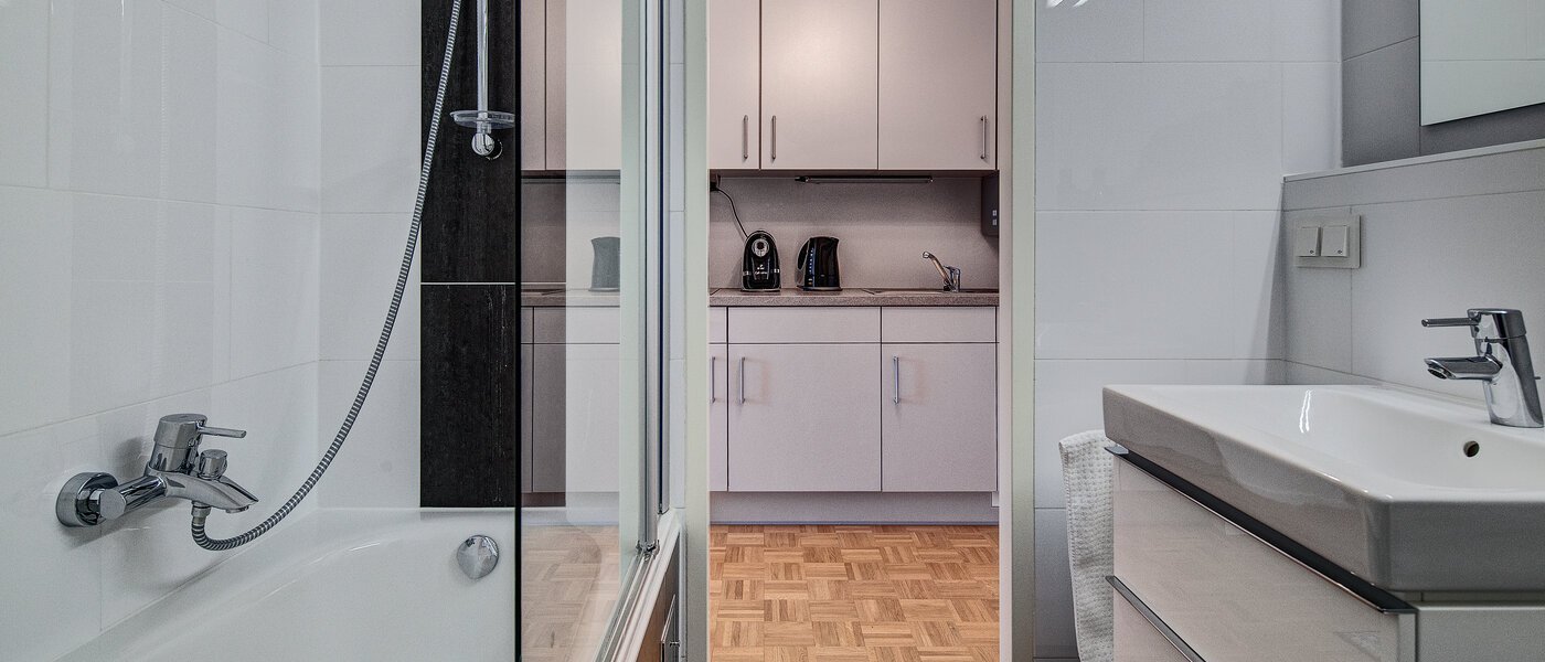 appartamento München Arabellapark 04 bagno 6126