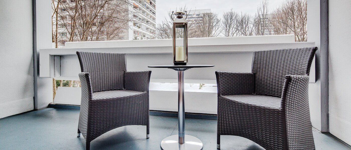 appartamento München Arabellapark 01 balcone 6126