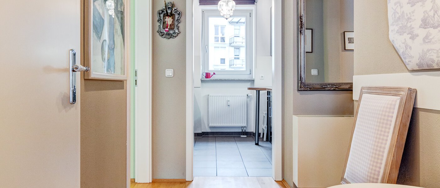 appartamento München Bogenhausen 02 ingresso/corridioio 6185