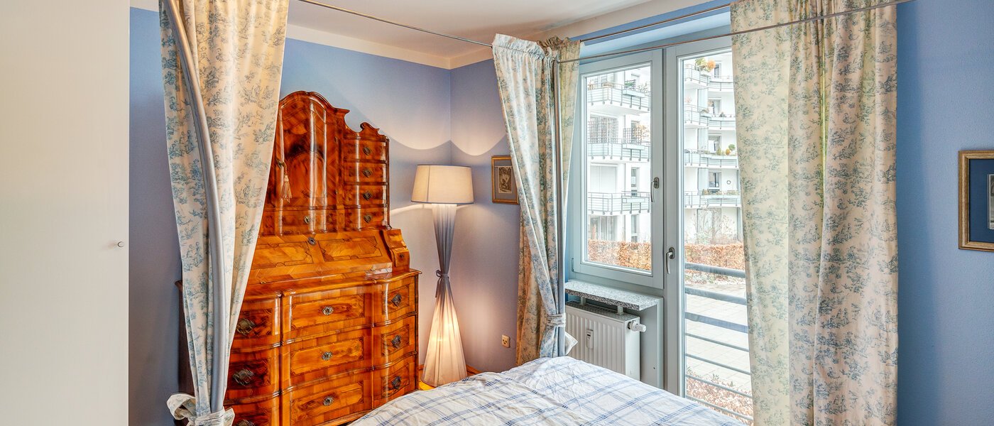 appartamento München Bogenhausen 02 zona notte 6185