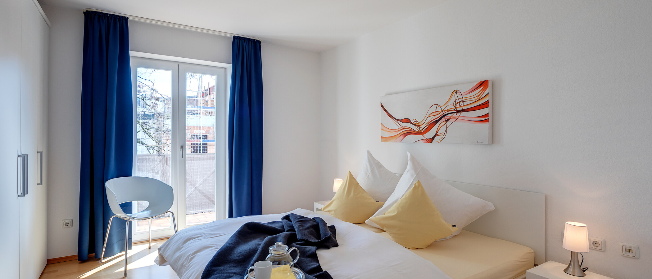 appartamento München Maxvorstadt - Westen 01 camera da letto 6196