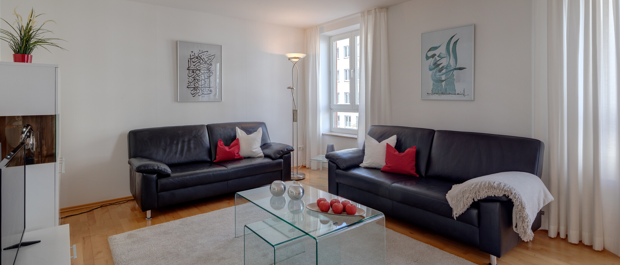 appartamento München Maxvorstadt - Westen 01 zona living 6196