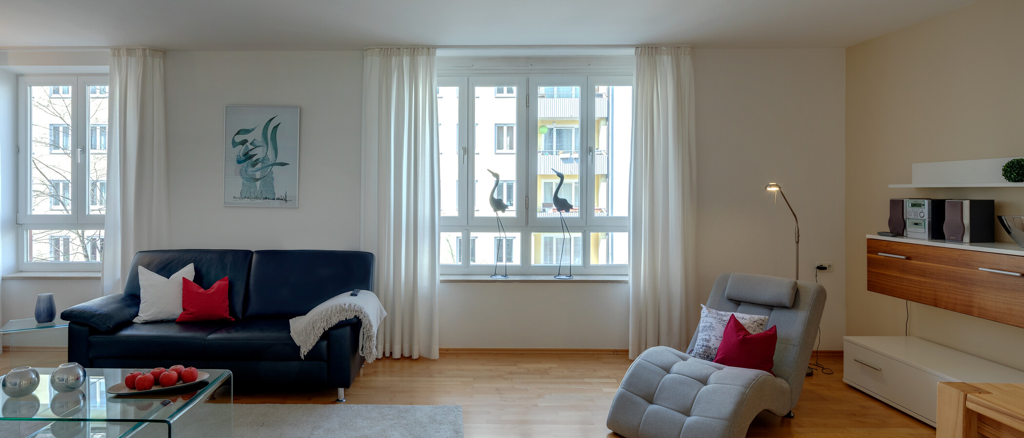 appartamento München Maxvorstadt - Westen 02 zona living 6196