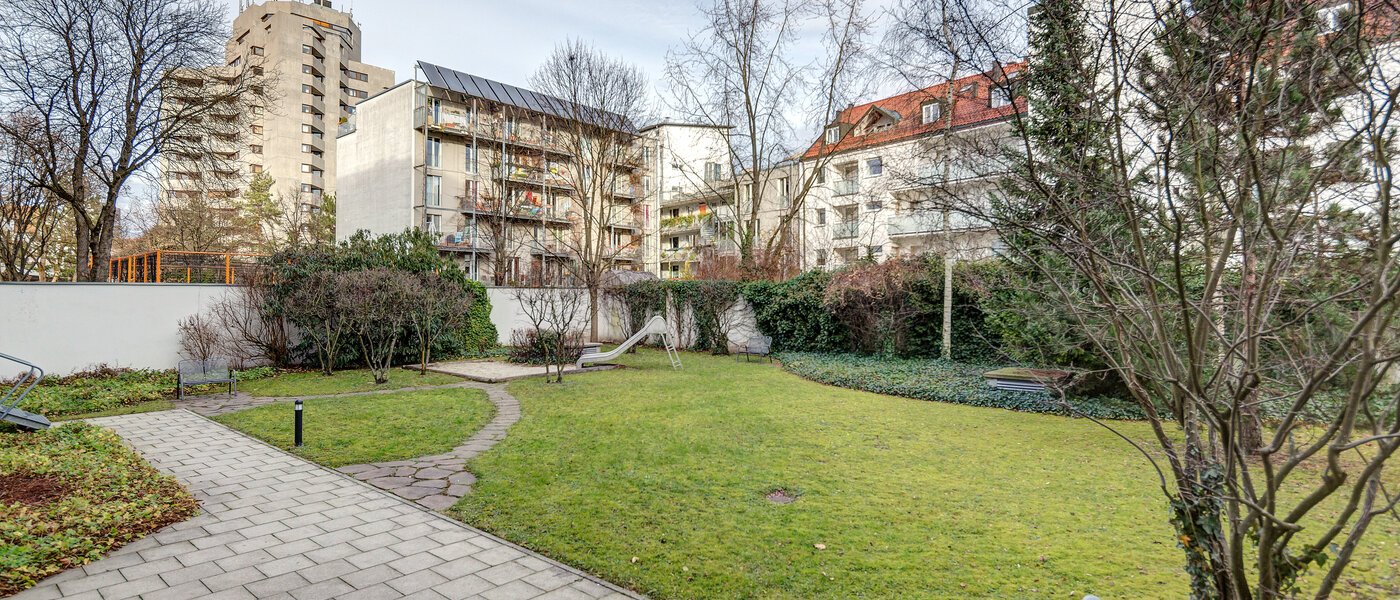 appartamento München Schwabing (rechts der Leopoldstraße) 01 giardino 6219