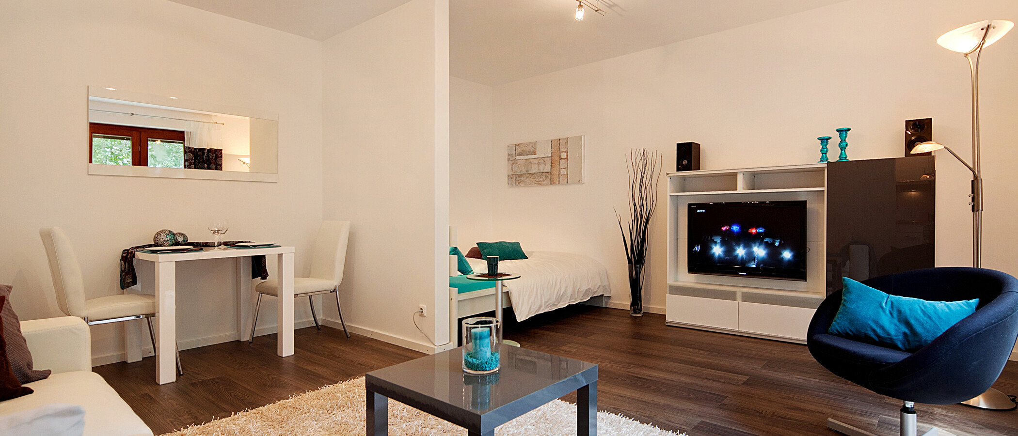 appartamento München Schwabing - Alte Heide 04 soggiorno 6261