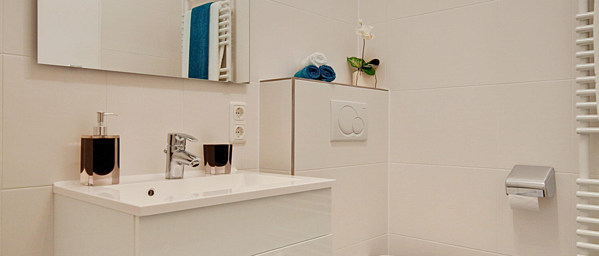 appartamento München Schwabing - Alte Heide 02 bagno 6261