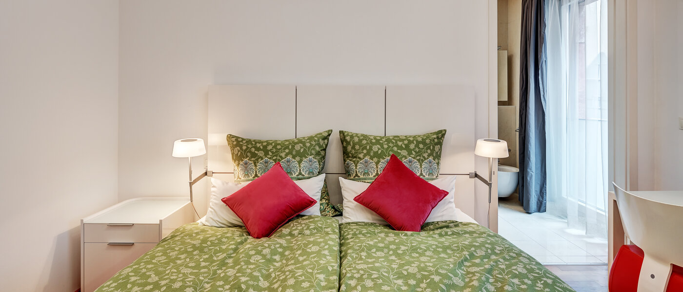 appartamento München Schwabing-Nord (zw. Leopoldstraße & Englischen Garten) 02 1° camera da letto 6300