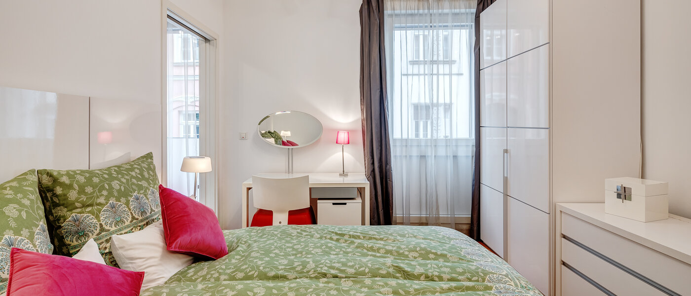 appartamento München Schwabing-Nord (zw. Leopoldstraße & Englischen Garten) 04 1° camera da letto 6300