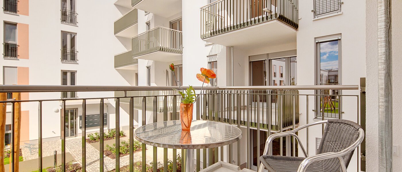 appartamento München Schwabing-Nord (zw. Belgrad- & Leopoldstraße) 01 balcone 6335