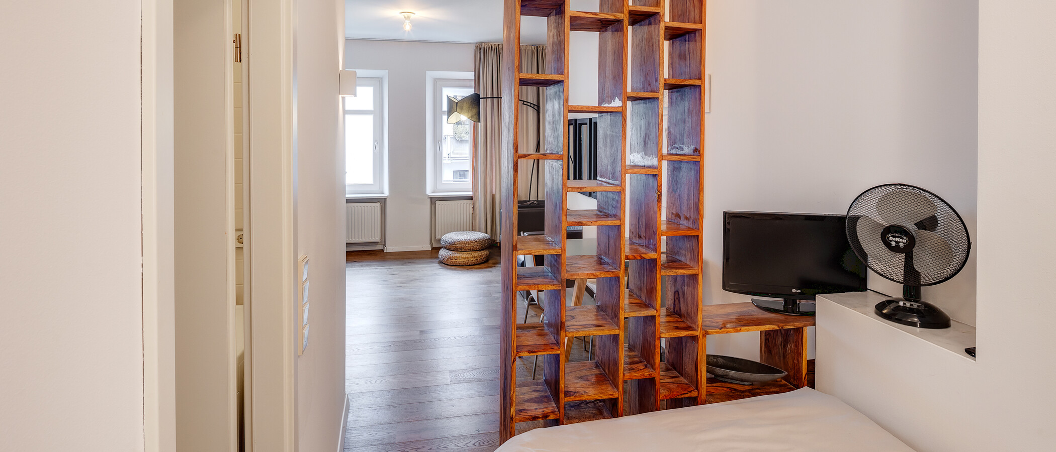 appartamento München Glockenbachviertel 02 zona notte 6366