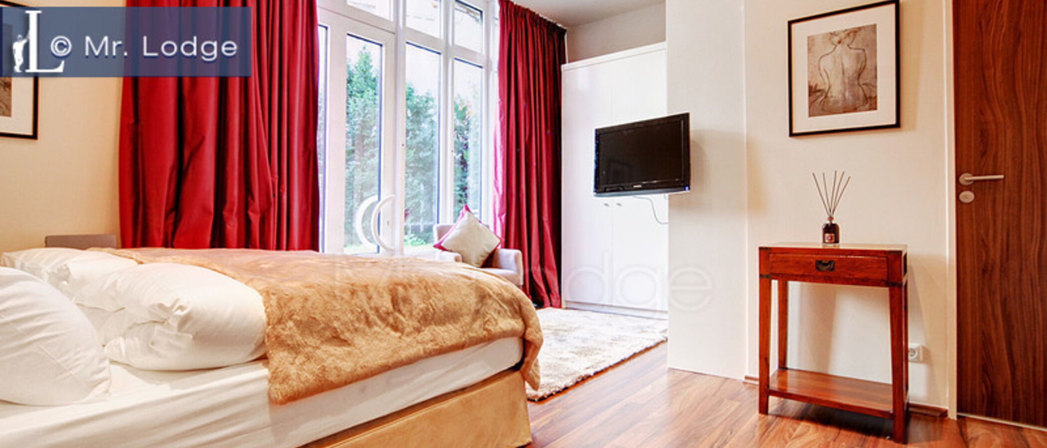 appartamento München Altstadt 02 zona notte 6423