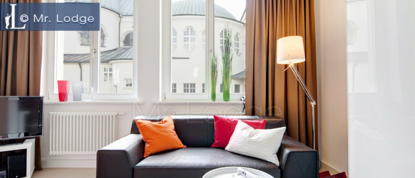 appartamento München Lehel 02 soggiorno 6432