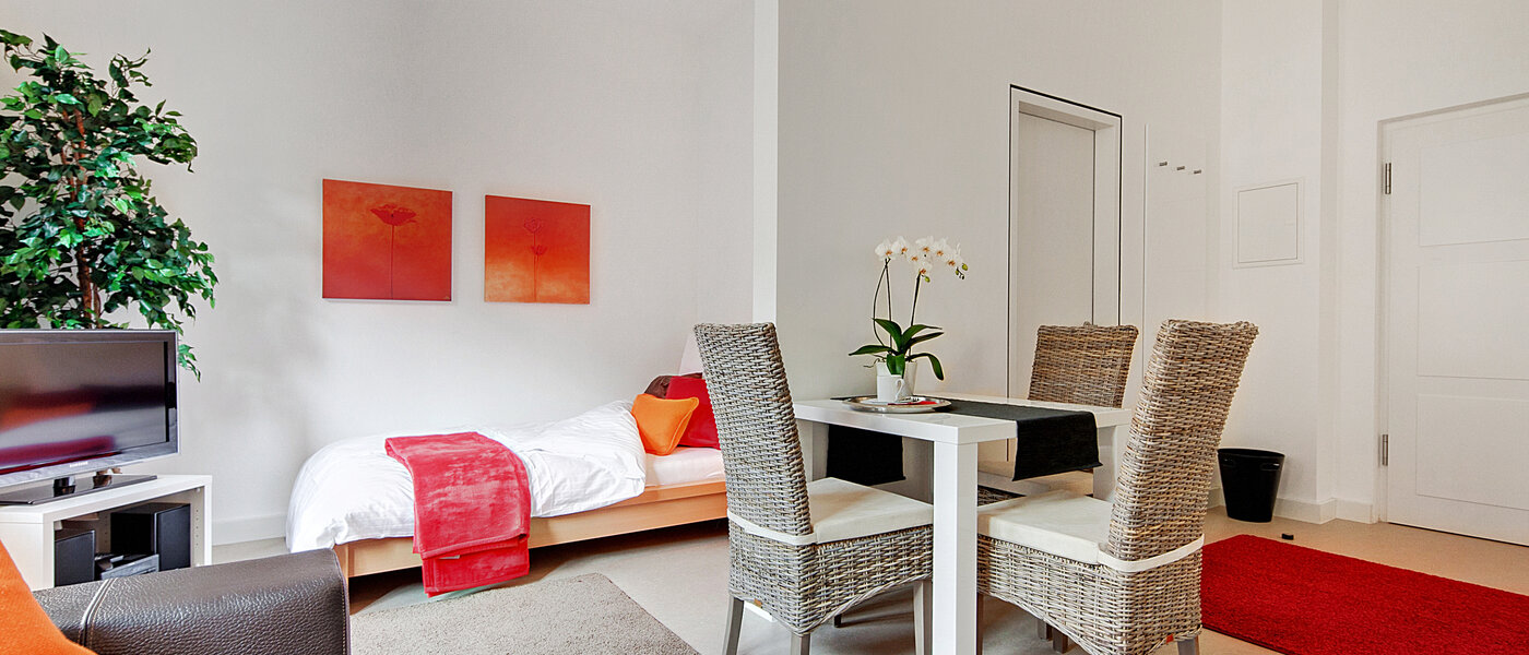 appartamento München Lehel 04 soggiorno 6433