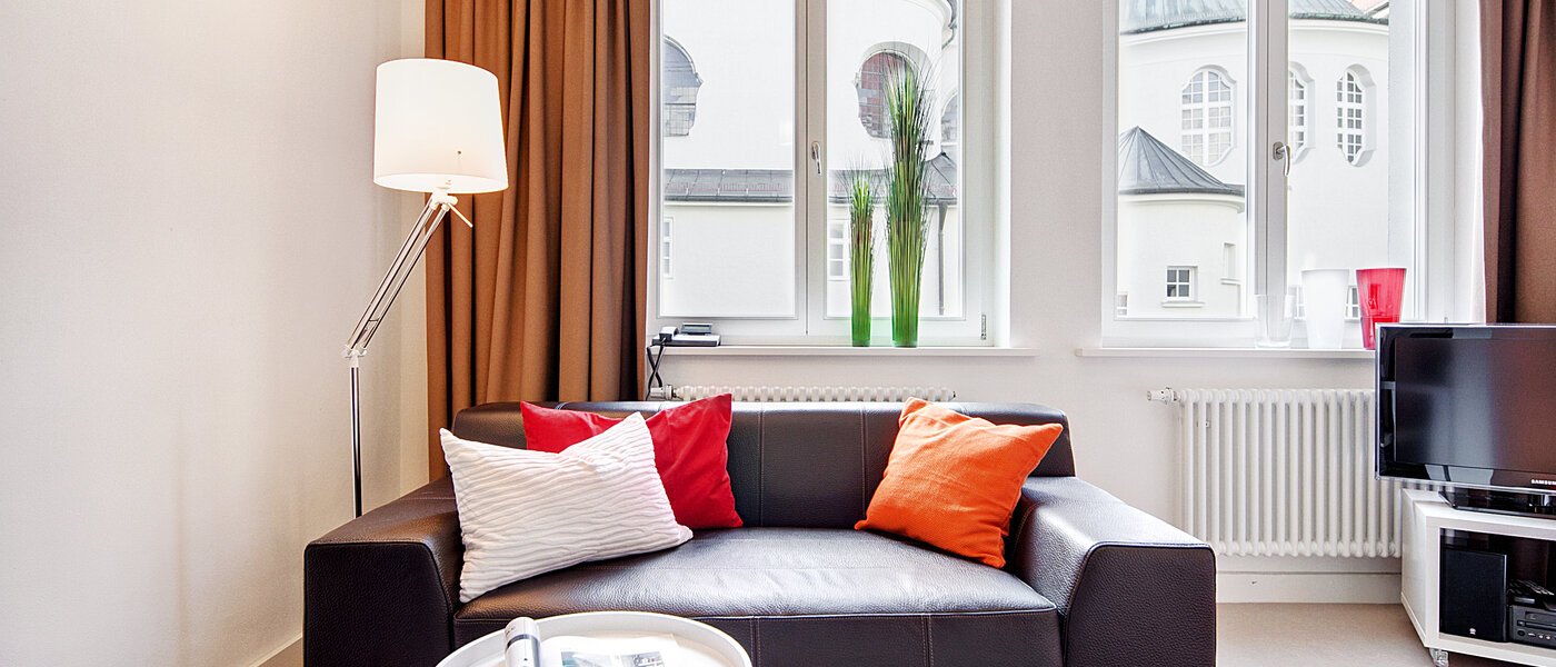 appartamento München Lehel 02 zona living 6435