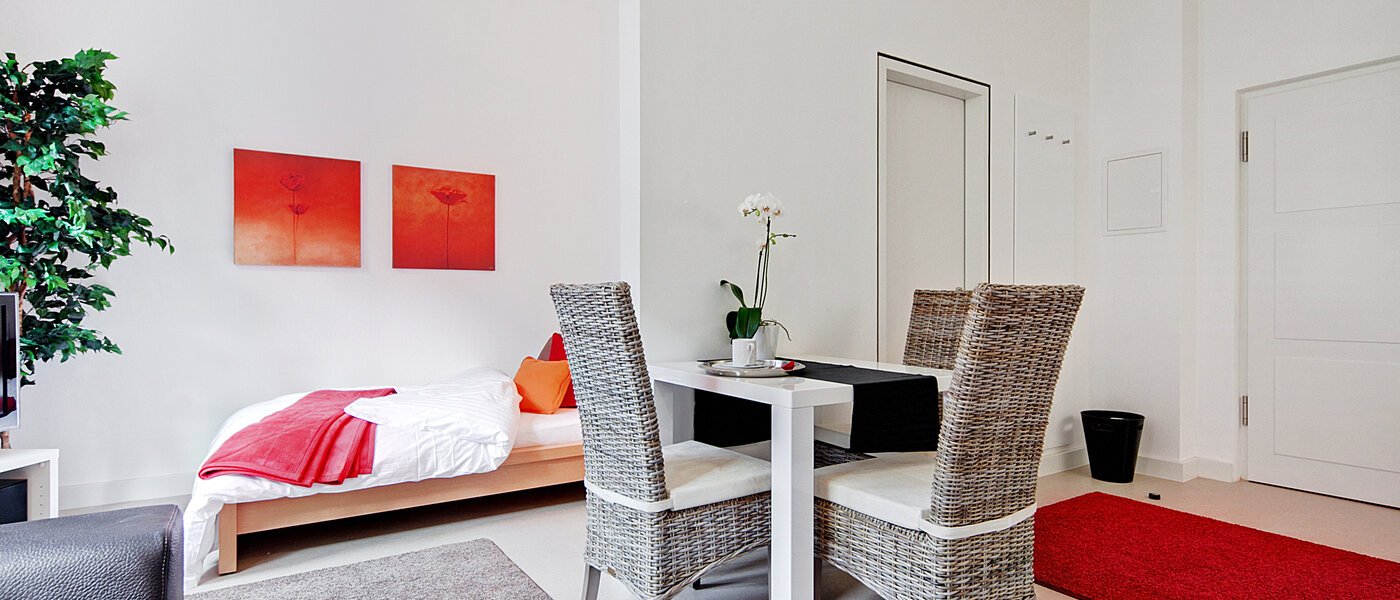 appartamento München Lehel 04 zona living 6435