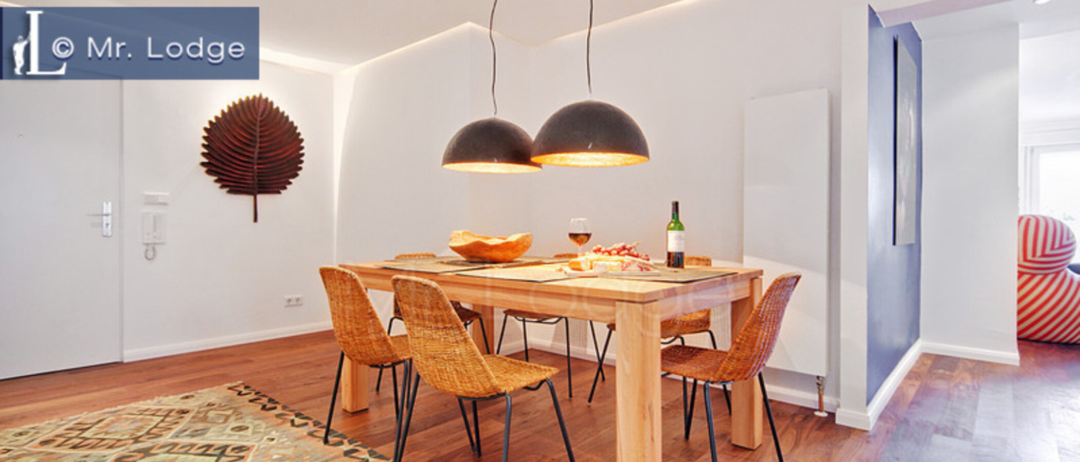 attico con terrazzo München Neuhausen 01 sala da pranzo 6439