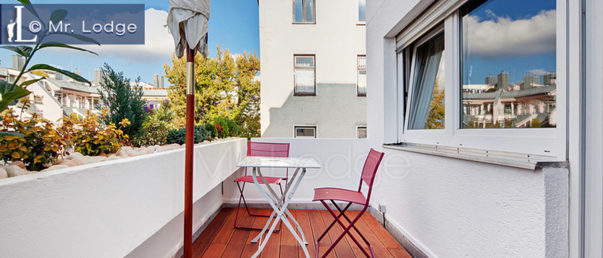 attico con terrazzo München Neuhausen 01 terrazza 6439