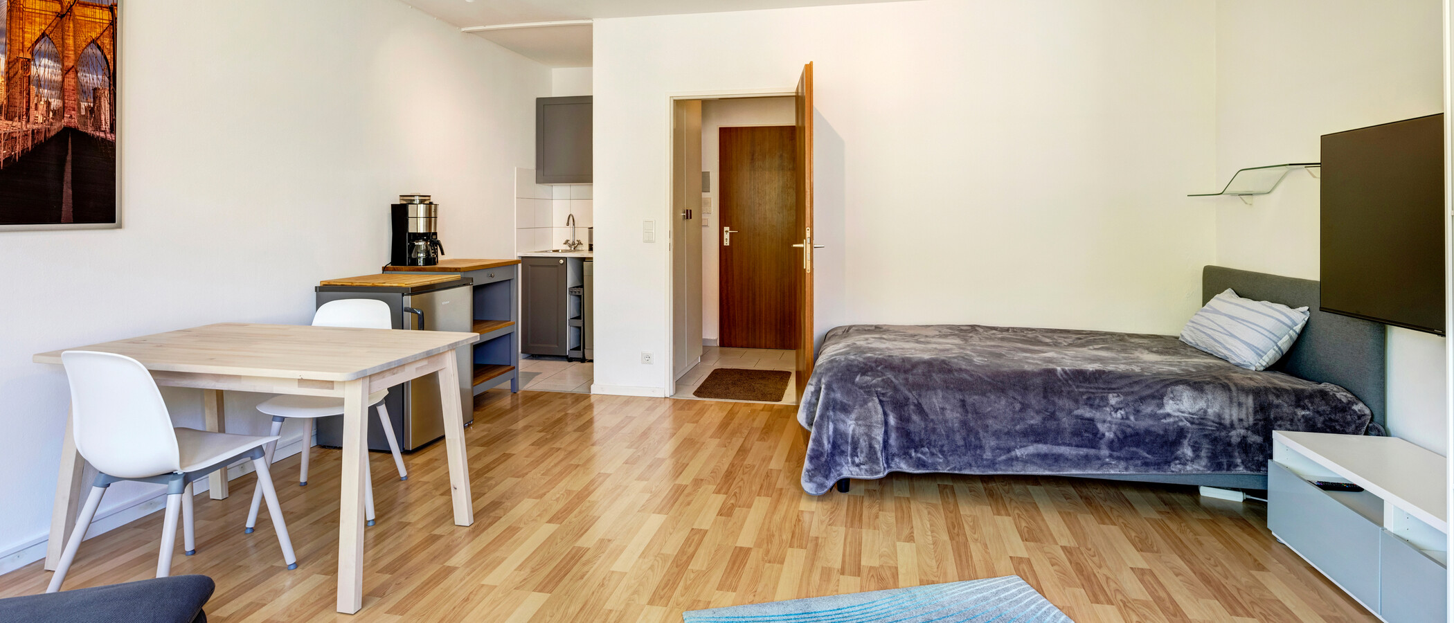 appartamento München Neuhausen 04 zona living 6444