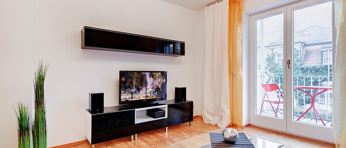 appartamento München Schwabing (links der Leopoldstraße) 03 soggiorno 6480