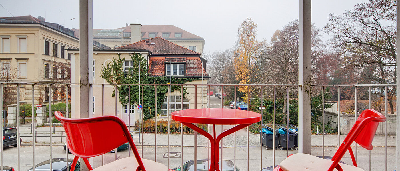 appartamento München Schwabing (links der Leopoldstraße) 01 balcone 6480