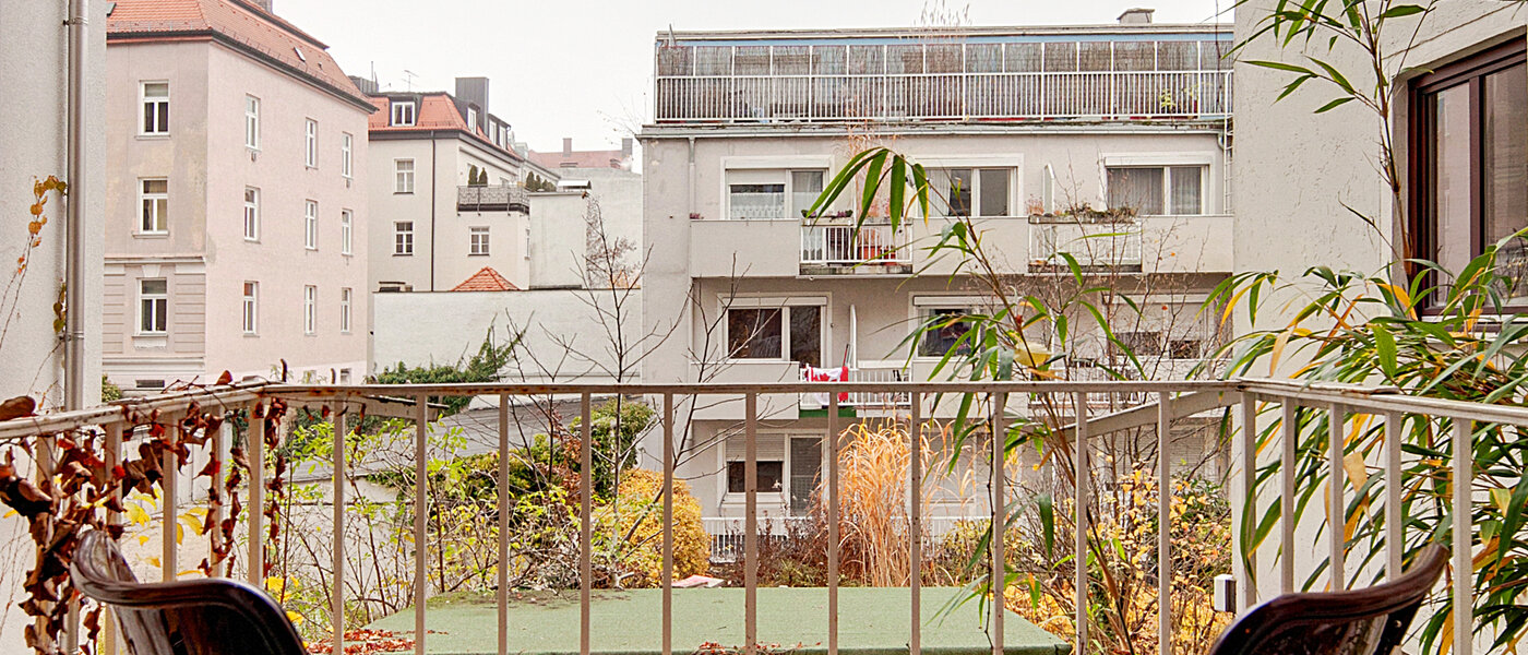 appartamento München Schwabing (links der Leopoldstraße) 02 2° balcone 6480