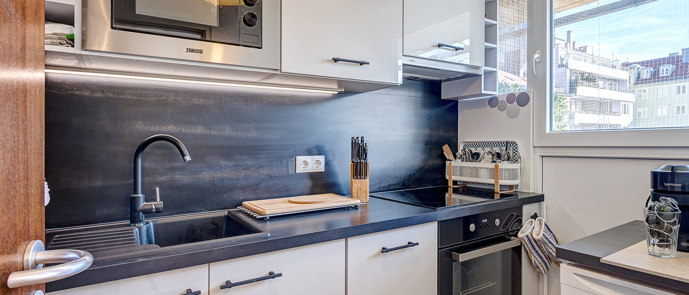 appartamento München Maxvorstadt - Universitätsviertel 02 cucina 6485