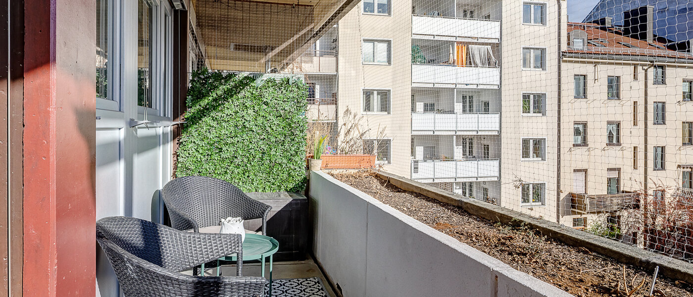 appartamento München Maxvorstadt - Universitätsviertel 01 balcone 6485
