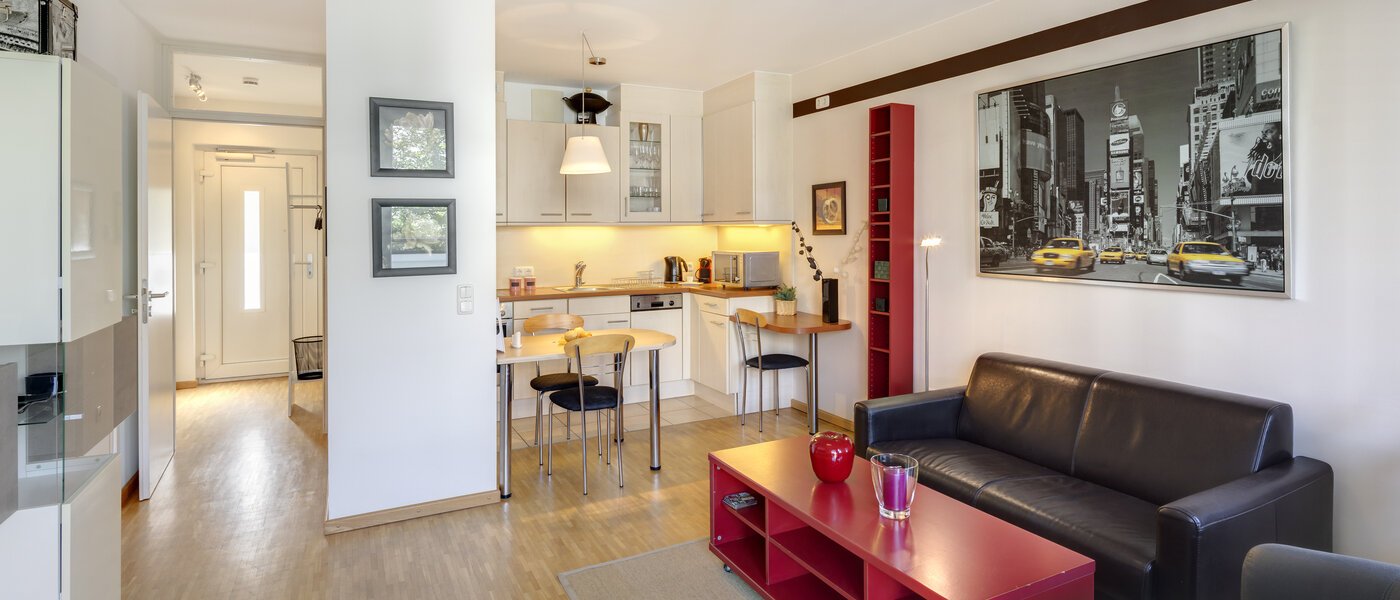 appartamento München Maxvorstadt 02 zona living 6524