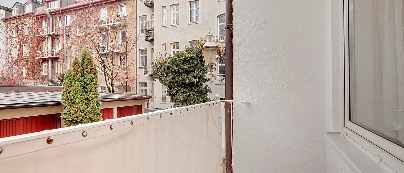 appartamento München Gärtnerplatzviertel 02 balcone 6535
