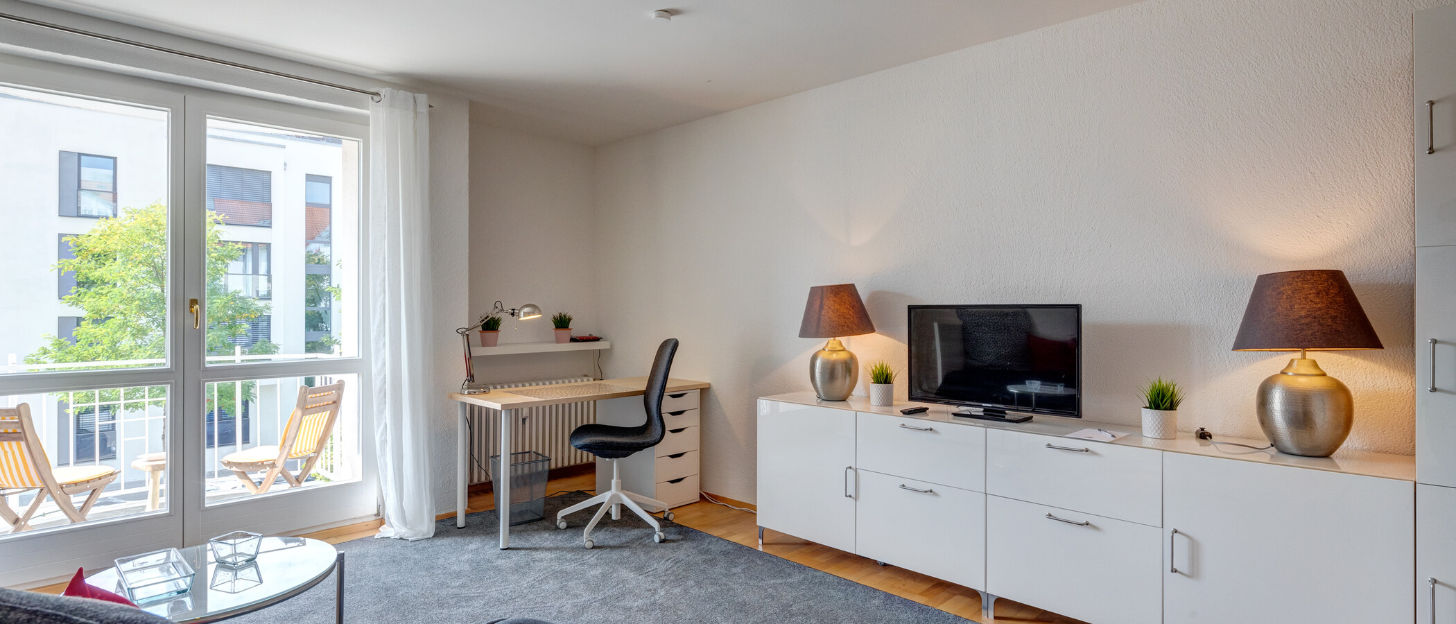 appartamento München Schwabing-Nord (zw. Belgrad- & Leopoldstraße) 02 zona living 6538