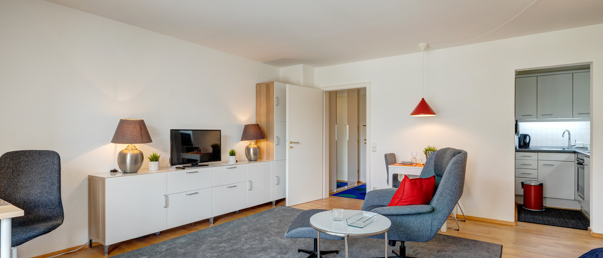 appartamento München Schwabing-Nord (zw. Belgrad- & Leopoldstraße) 03 zona living 6538