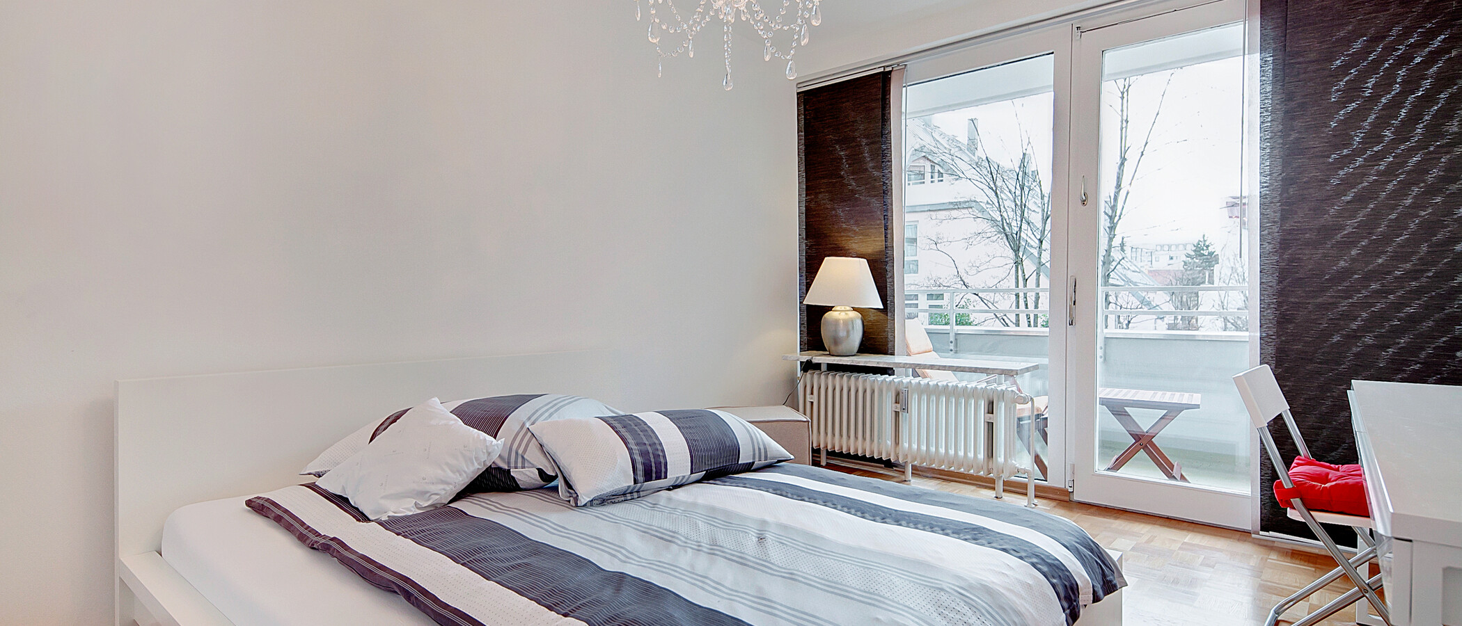 appartamento München Maxvorstadt 01 camera da letto 6540