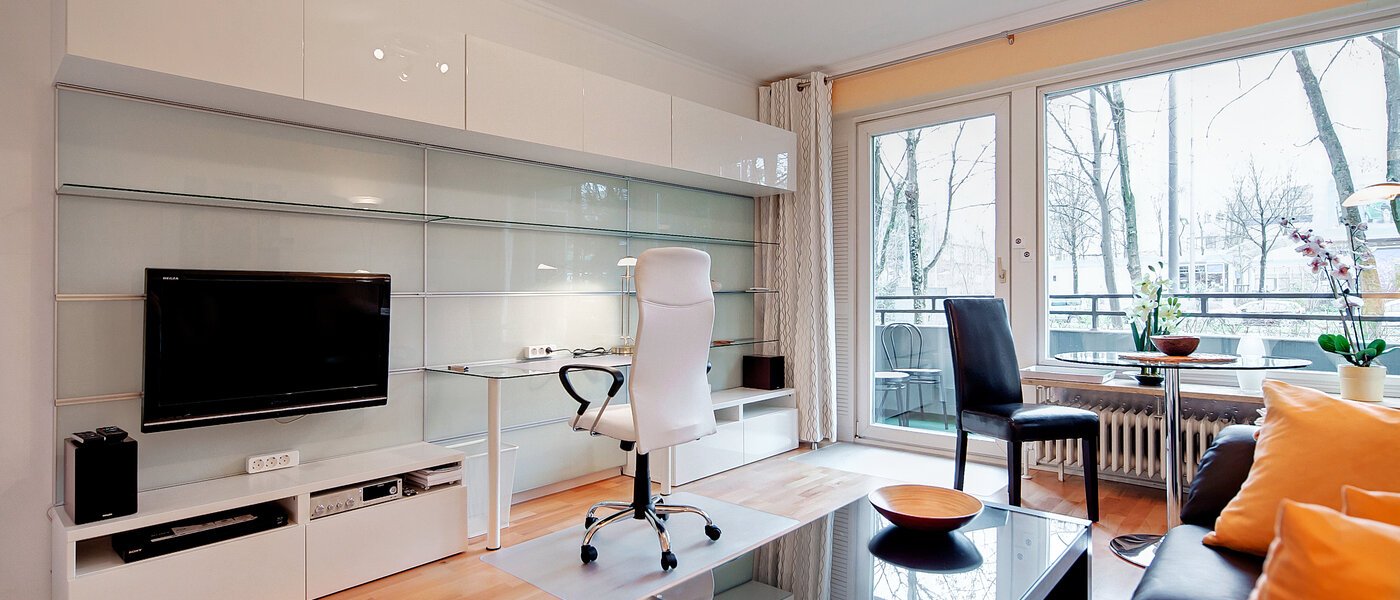 appartamento München Milbertshofen 02 soggiorno 6551