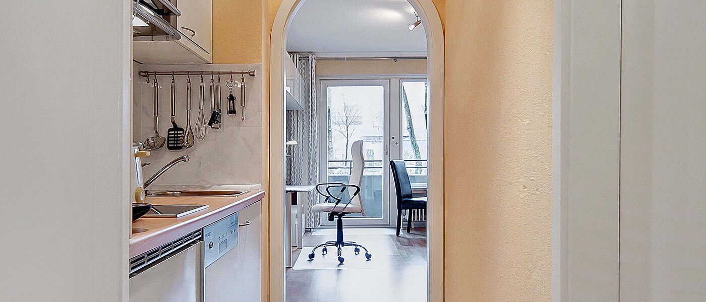 appartamento München Milbertshofen 01 ingresso/corridioio 6551