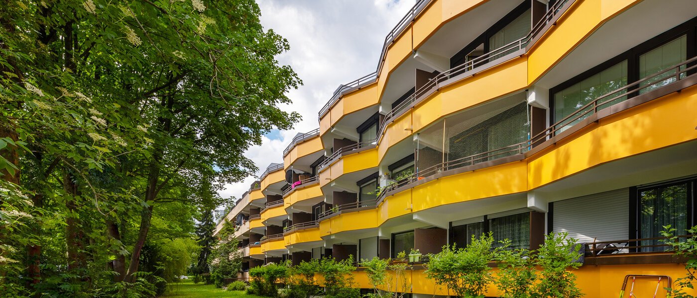 appartamento München Milbertshofen 02 giardino condiviso 6551