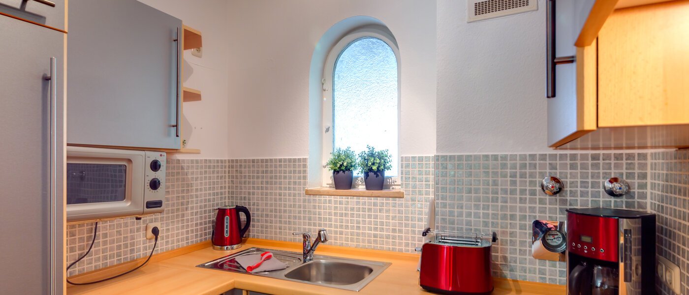 appartamento con giardino München Neuhausen 01 cucina 6555